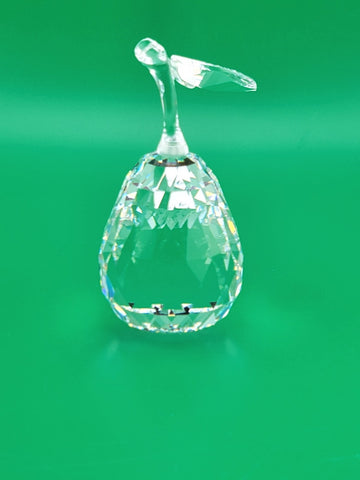 Swarovski Crystal 7476 000 002 Sparkling Fruit 162885 PEAR Figurine, 3 1/2"