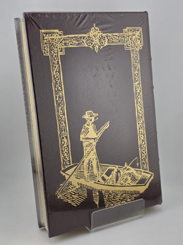 Mark Twain - Adventures Of Huckleberry Finn - Hardbound Leather SEALED