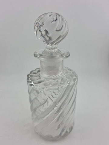 Vintage Baccarat Bambous / Swirl Bamboo Perfume Bottle