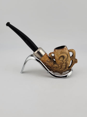 RARE 1940's COLLECTIBLE MEERSCHAUM SMOKING PIPE FALCON EAGLE CLAW