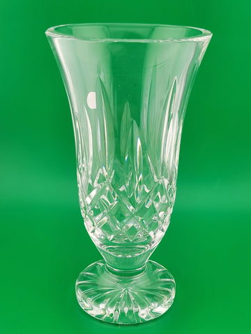 Vintage Waterford Crystal LISMORE 7" Flared Footed Vase Flower Vase 7"x3.5"