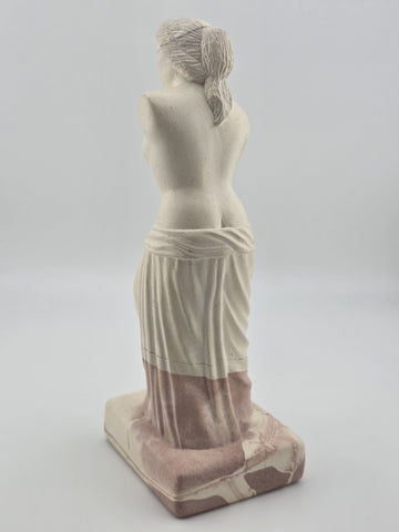 Vintage Venus de Milo Aphrodite Greek Goddess Chalkware Plaster Statue 8.5"