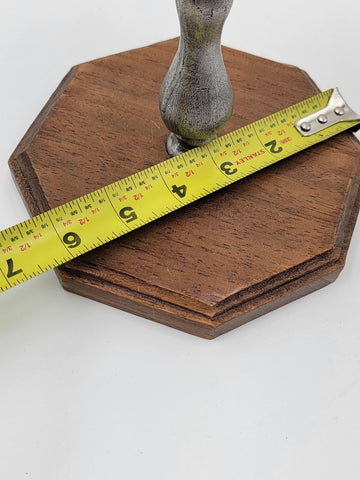 Rare Antique Turn Of The Century Italian Parlor Kaleidoscope W A Wooden Stand.