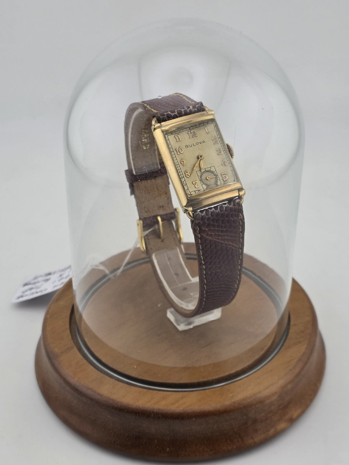 Private: Antique 1941 Bulova President 10k GF Wristwatch. Phil Collins Estate.