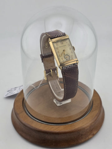 Private: Antique 1941 Bulova President 10k GF Wristwatch. Phil Collins Estate.