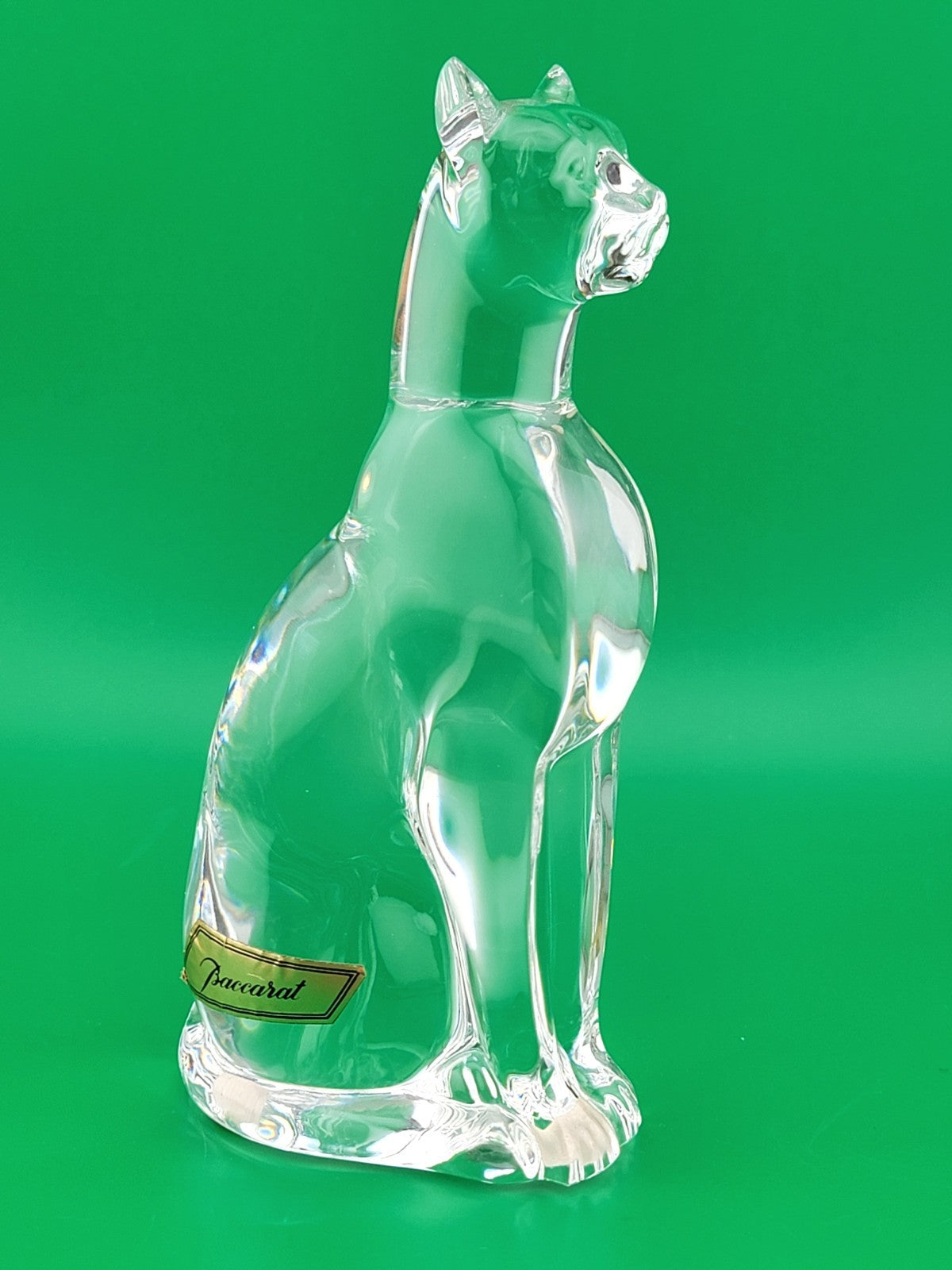 Baccarat Baccarat Crystal Figurines Cat-Egyptian-Clear - No Box 3942174