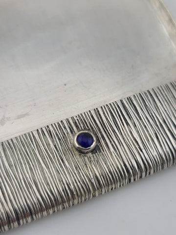 Rare Antique C 1920's French Victorian Silver (800) matchbox holder 31 Grams.