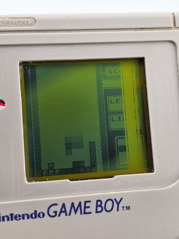 Original Nintendo GameBoy DMG-01 Handheld Console W Tetris Game - Working. Read.