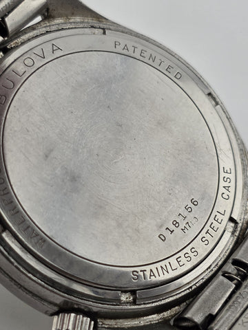 Private: Vintage 1977 Bulova Accutron Railroad Approved Watch 35mm M7 Runs