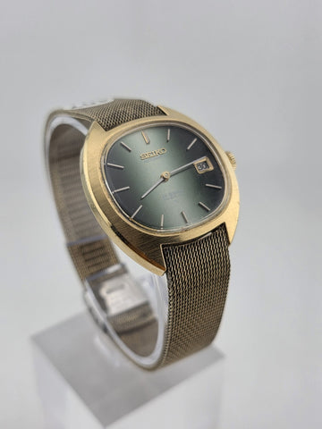 Rare Vintage 1980's Seiko 23j  Hi-Beat 2418-7039 Automatic Unisex Watch. Works.