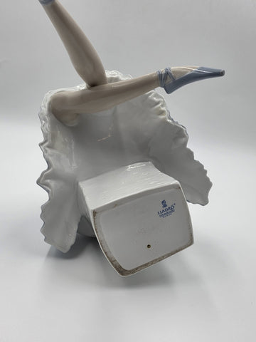 Rare Lladro ballerina  #4559 Retired “ Waiting Backstage” W Original Box.