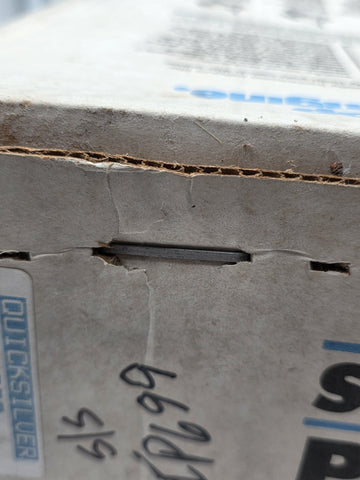 New Old Stock Quicksilver FP699 Stainless Steel Propeller Sealed Box USA 1993