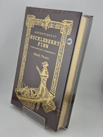 Mark Twain - Adventures Of Huckleberry Finn - Hardbound Leather SEALED