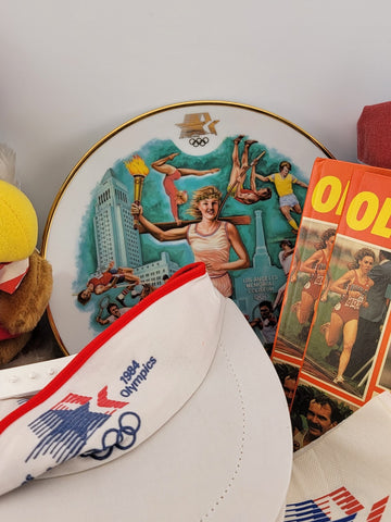 Unique Collection Huge Lot Of 1984 Los Angeles Olympics Memorabilia.