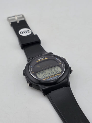 Rare Vintage Casio GMW-15 Moon Graph Digital Japan Men's Wrist Watch. Mint Cond.