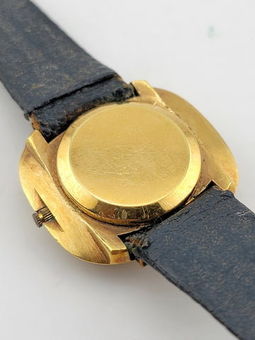 Rare 1970's Vintage French Charles Jourdan 21-jewel Gold Filled watch. Working