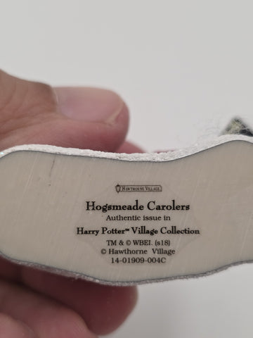Hawthorne Village Harry Potter Hogwarts Railway Express Train Bench COA B4196