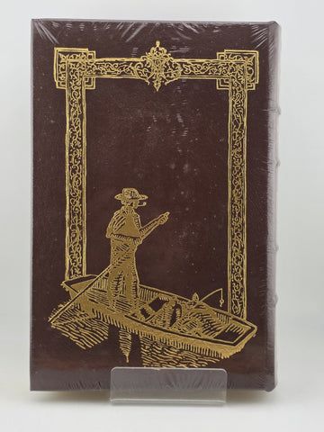 Mark Twain - Adventures Of Huckleberry Finn - Hardbound Leather SEALED