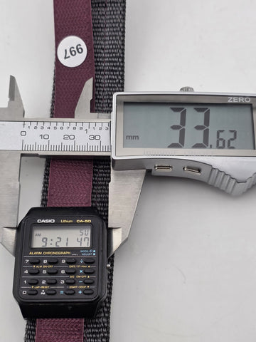 Vintage Casio CA-50 Digital Men's 8-Digit Calculator Dual Time Watch Japan Works