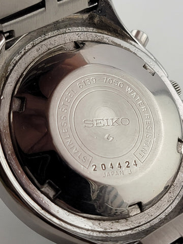 Rare Vintage Seiko 6139-7050 Speedtimer Chrono in Excellent Condition (1972).