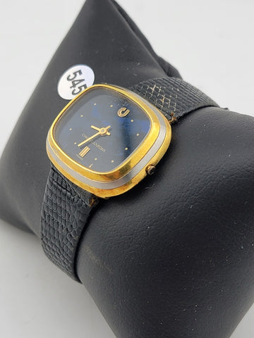 Rare 1970's Vintage French Charles Jourdan 21-jewel Gold Filled watch. Working