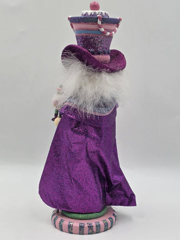 Kurt S. Adler 15-Inch Hollywood Sugar Plum Drosselmeyer Nutcracker, Multicolor