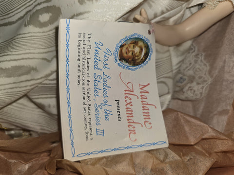 Madame Alexander First Ladies of the United States Doll Series III. Julia Grant.