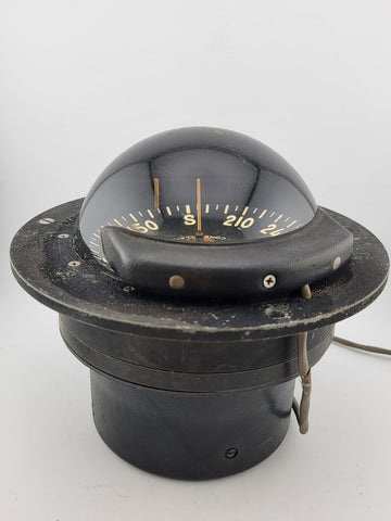 VINTAGE DANFORTH CONSTELLATION 6" MARINE BOAT HIGH SPEED COMPASS. UNTESTED.