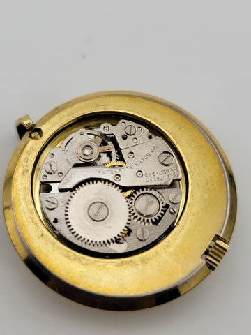 Rare Vintage Caroline 17 jewel pendant Swiss watch. Working Condition. No Chain