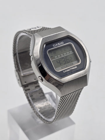 Rare Vtg 1970s Casio Casiotron TRN-01M 207A1-C87 LCD Digital Watch Japan. Works
