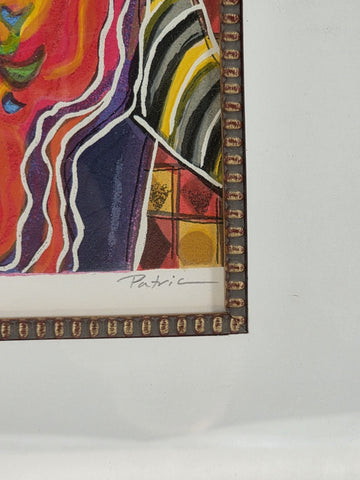 Patricia Govezensky Signed Limited Edition Serigraph 64/375 Framed Color W COA