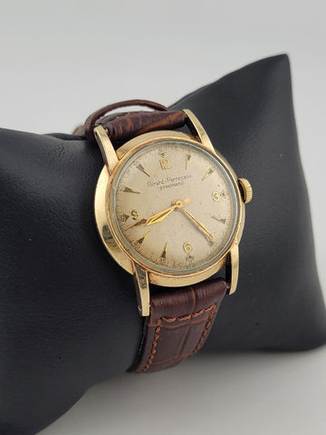 1950's Girard Perregaux Gyromatic Vintage 10k Yellow Gold Filled Automatic Works