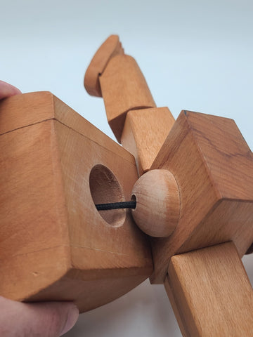 AREAWARE | URSA MINOR BEAR WOODEN TOY | DAVID WEEKS | WOOD CREATURES