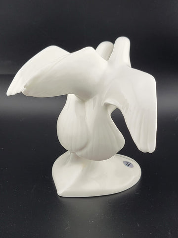 Vintage Royal Doulton white glazed porcelain Always & Forever 5&1/2 inch statue
