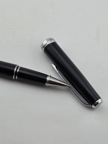 Vintage Longines Luxury Watch VIP Gift Executive Rollerball Pen. Blue Ink. Works