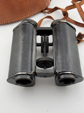 Rare Antique 1900's Germany CP GOERZ of Berlin Trieder 12x Twin-Wheel BINOCULARS