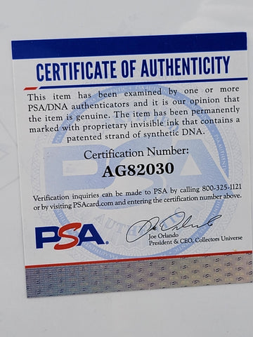 Original 11x14 Martin Lawrence Marcus Burnett Bad Boys Autographed Photo PSA COA