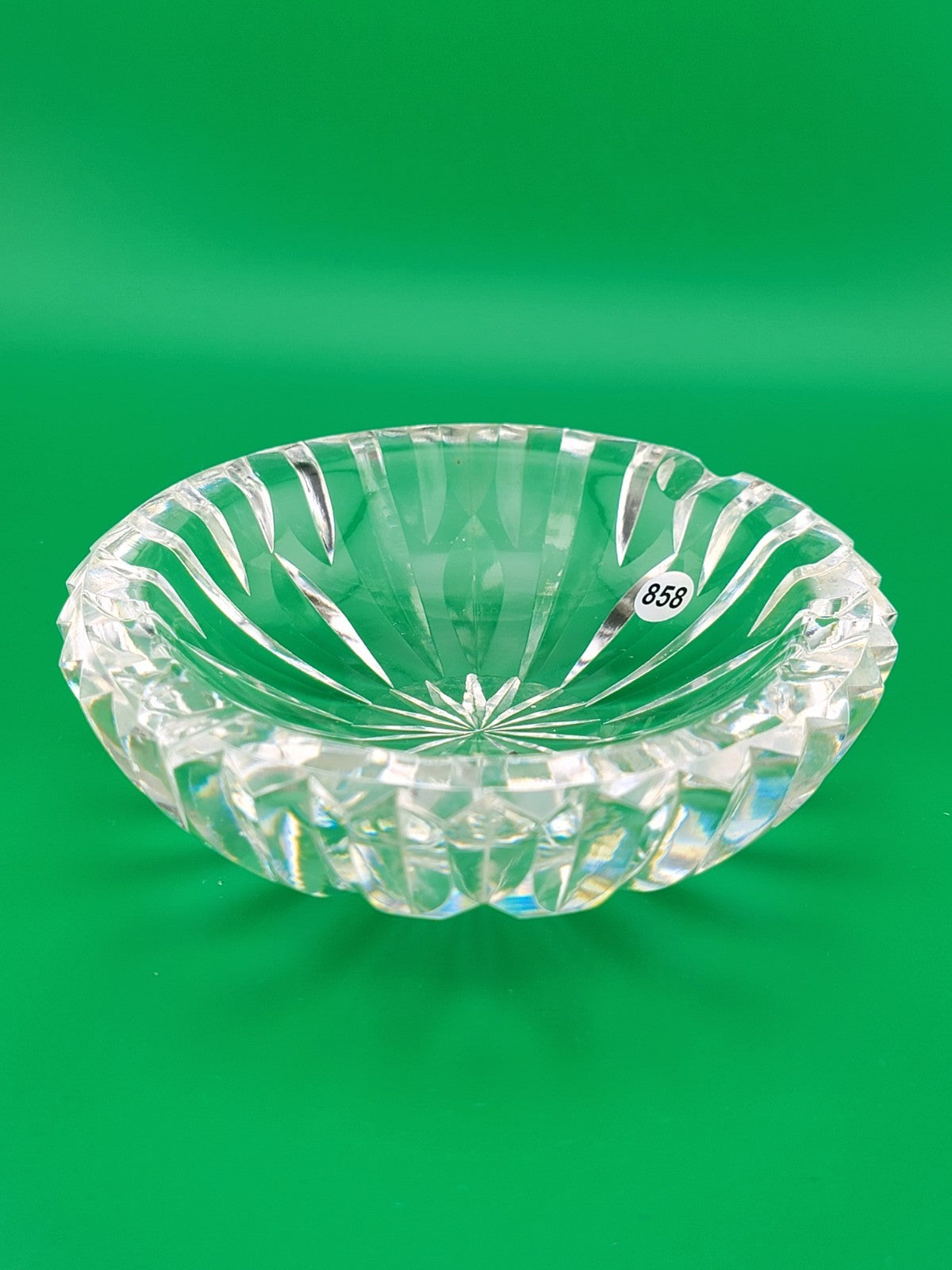 VINTAGE SIGNED WATERFORD Crystal Astray Heavy 2 Pounds 4.75 In