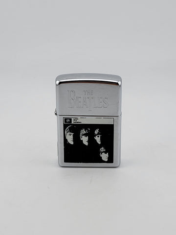 Zippo Lighter The Beatles - John Lennon, Paul McCartney, George & Ringo. Works.