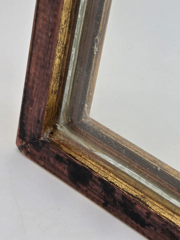 Ultra Rare Antique 1820s Lace Mounted Portrait Watercolor on Ivory Georgian Art