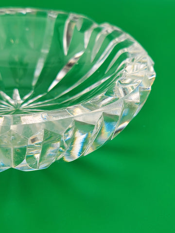 VINTAGE SIGNED WATERFORD Crystal Astray Heavy 2 Pounds 4.75 In