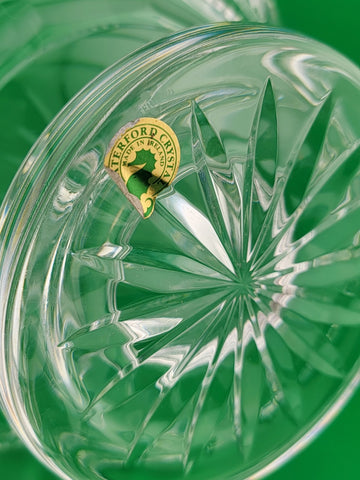 Rare Vintage Waterford Crystal America'Heriitage Thomas Edison Centerpiece Bowl