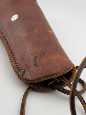 Post WW2 Vintage Colt / Ruger Hunting Brown Leather Holster. Clean Condition