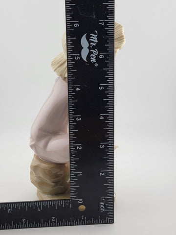 RETIRED LLADRO 6680 "FRIENDS FOREVER" GIRL W/DOG 1999 COLLECTOR SOCIETY FIGURINE