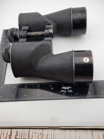 WWII Era SARD Square D Co 7 X 50 Binoculars w/Case Bu. Aero. US Navy Mark 21.