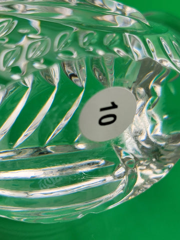 Vintage Waterford Crystal Bird Wren Sparrow Figurine Paperweight Made in Ireland