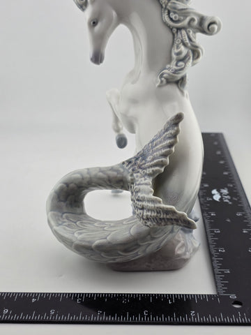 Ultra Rare Lladro Spain Retired 01008063 TRITON I -Glazed Finish Ltd. Ed. Mint.