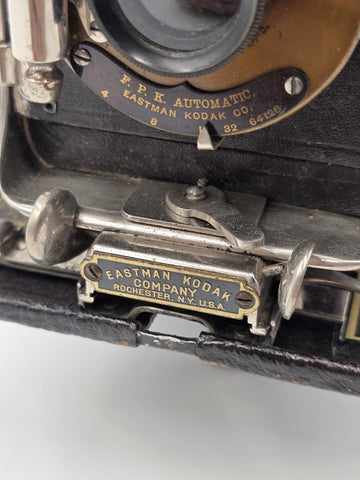Antique 1902 Kodak No. 3 Folding Pocket Model E-2 Camera FPK Automatic Bellows