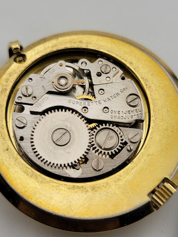 Rare Vintage Caroline 17 jewel pendant Swiss watch. Working Condition. No Chain