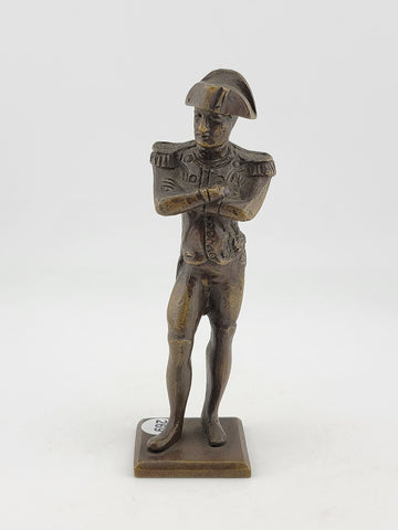 Antique Napoleon I Bonaparte Emperor 19th century bronze sculpture 5.5 Inch